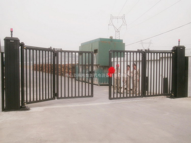 南北德信悬浮门带给辽宁省宁峰木业有限公司的形象展示